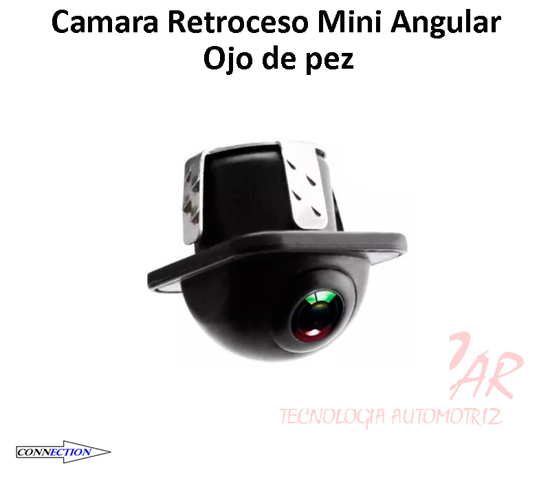 Cámara Retroceso Angulo Ojo de Pez